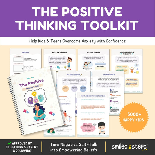 🌟 The Positive Thinking Toolkit – Build Confidence & Reduce Anxiety!