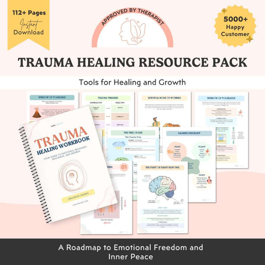 Trauma Healing Resource Pack | A Path to Emotional Recovery & Resilience